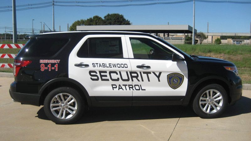 How Signage and Vehicle Wraps Build Security Patrol Brands